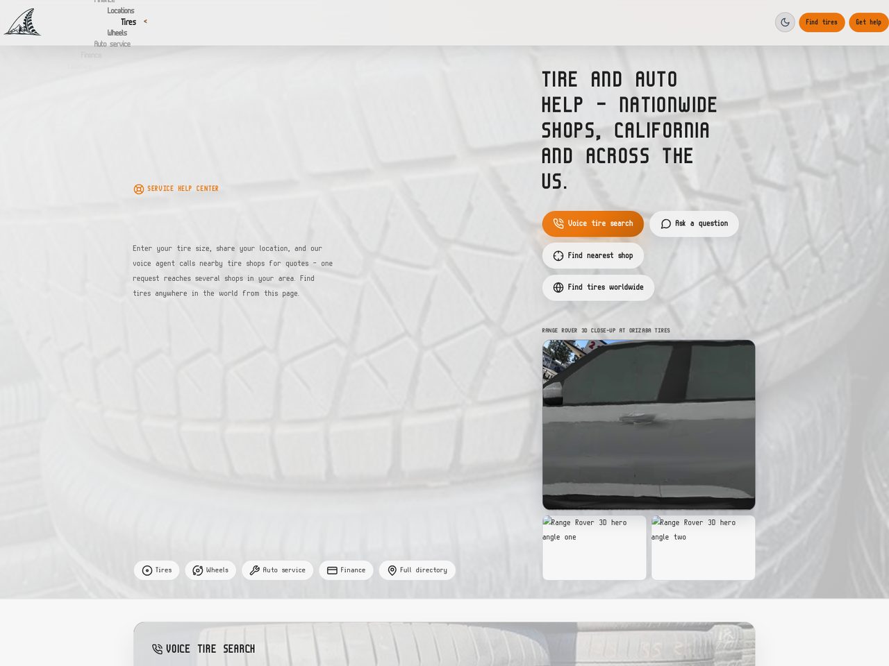 Orizaba Tires and Auto tires and service near Daniels Tire Service — Brawley, CA